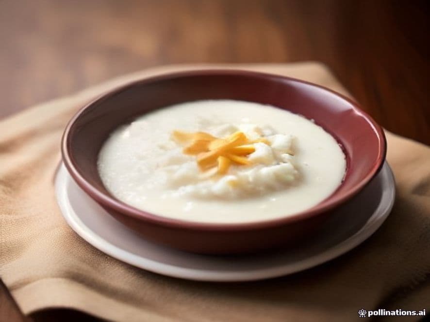 Receta de Arroz con leche animado preparada paso a paso — fotografía editorial de RecetaDolce