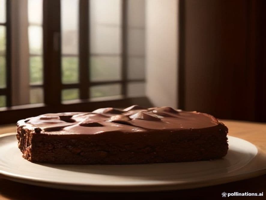 Receta de Bizcocho de chocolate saludable preparada paso a paso — fotografía editorial de RecetaDolce