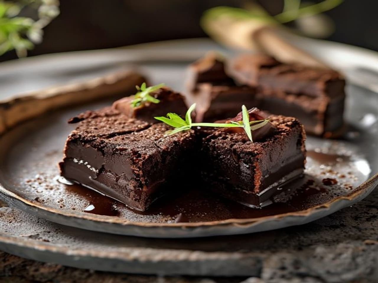 Receta de Coulant de chocolate negro casero preparada paso a paso — fotografía editorial de RecetaDolce