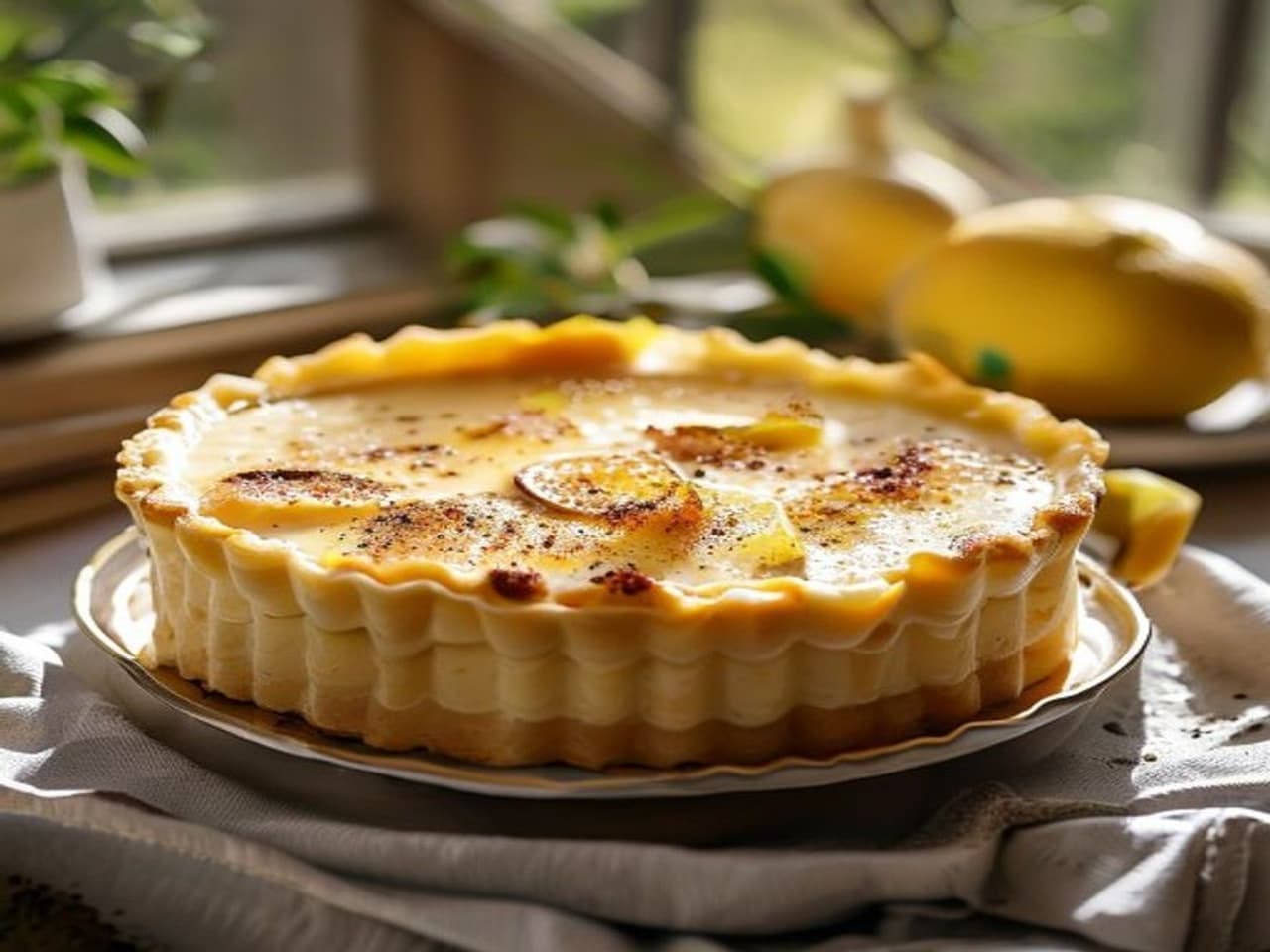 Receta de El mejor pastel de yogur y limón preparada paso a paso — fotografía editorial de RecetaDolce