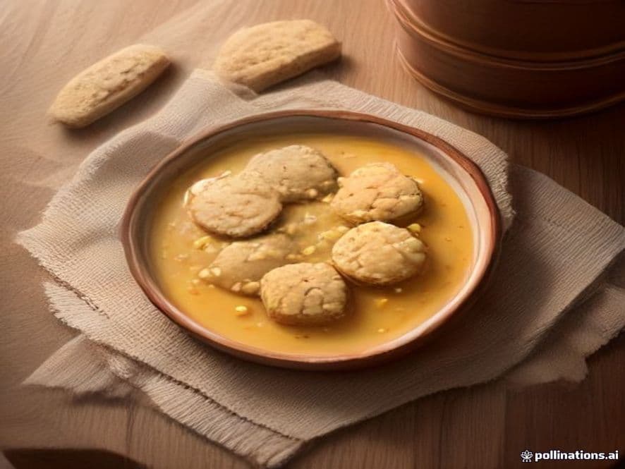 Receta de Galletas de avena y miel preparada paso a paso — fotografía editorial de RecetaDolce