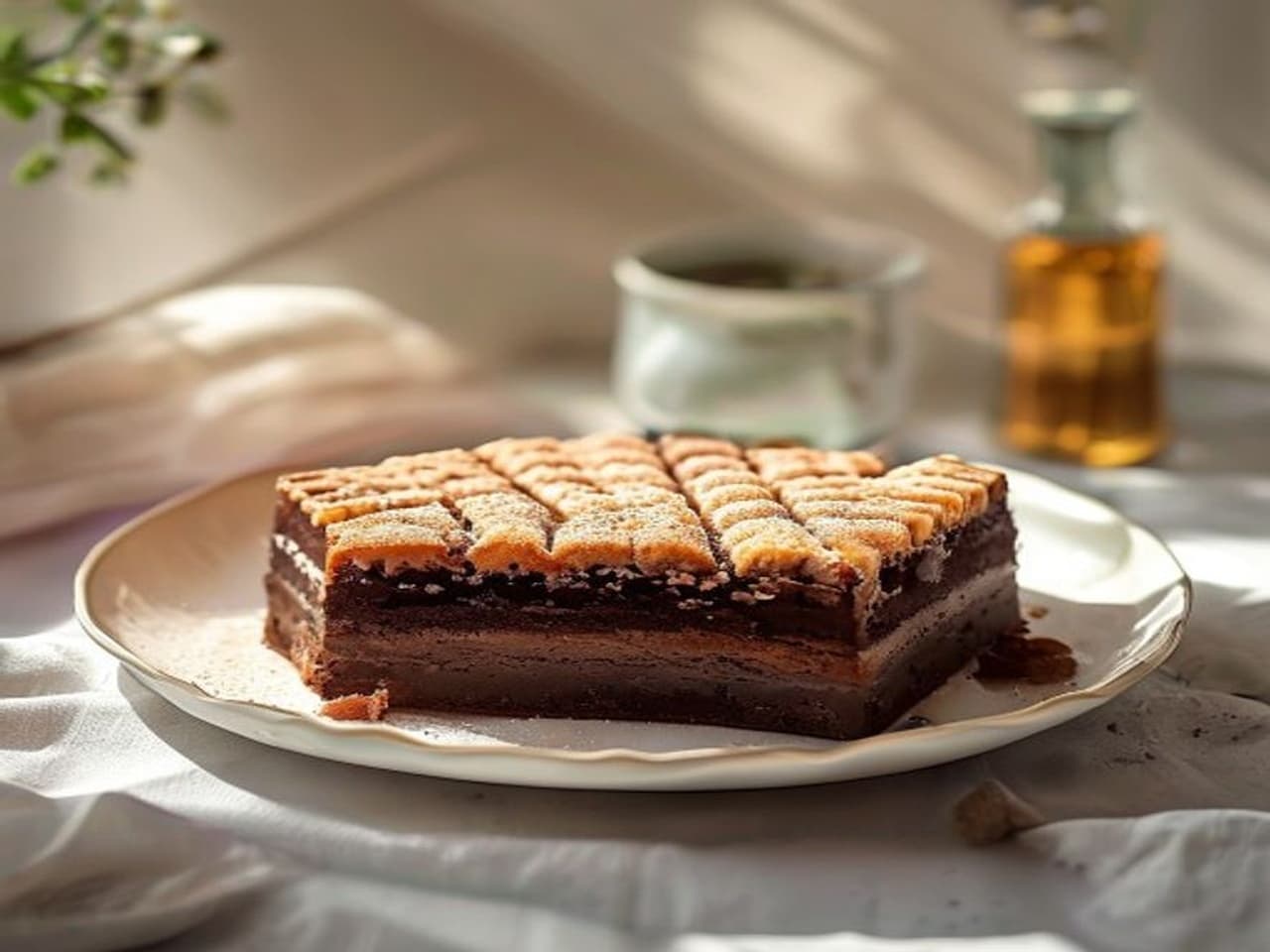 Receta de Pastel de chocolate preparada paso a paso — fotografía editorial de RecetaDolce