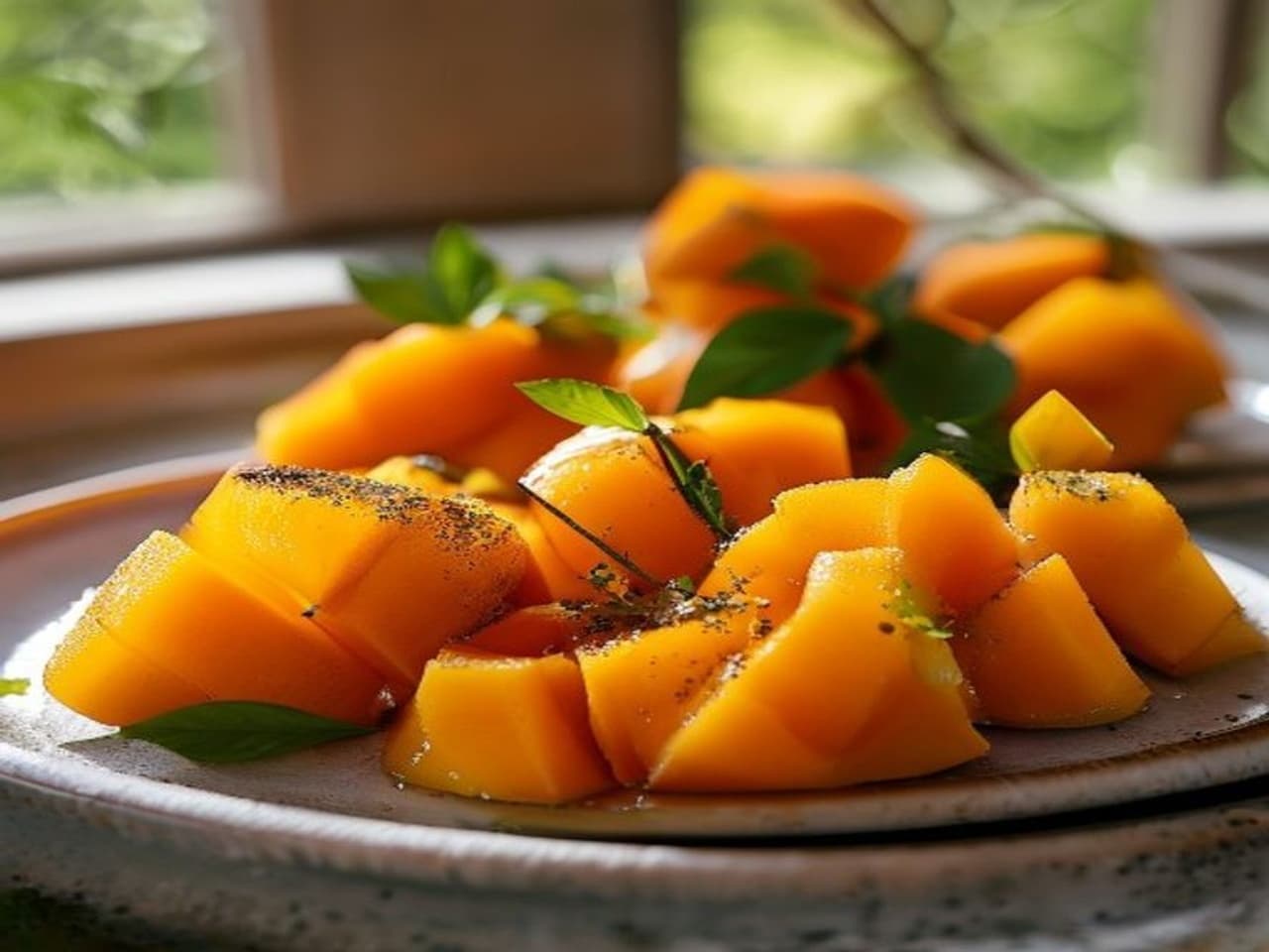 Receta de Polo de mango casero preparada paso a paso — fotografía editorial de RecetaDolce