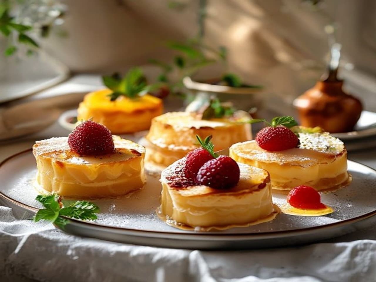 Receta de Postres franceses clasicos preparada paso a paso — fotografía editorial de RecetaDolce
