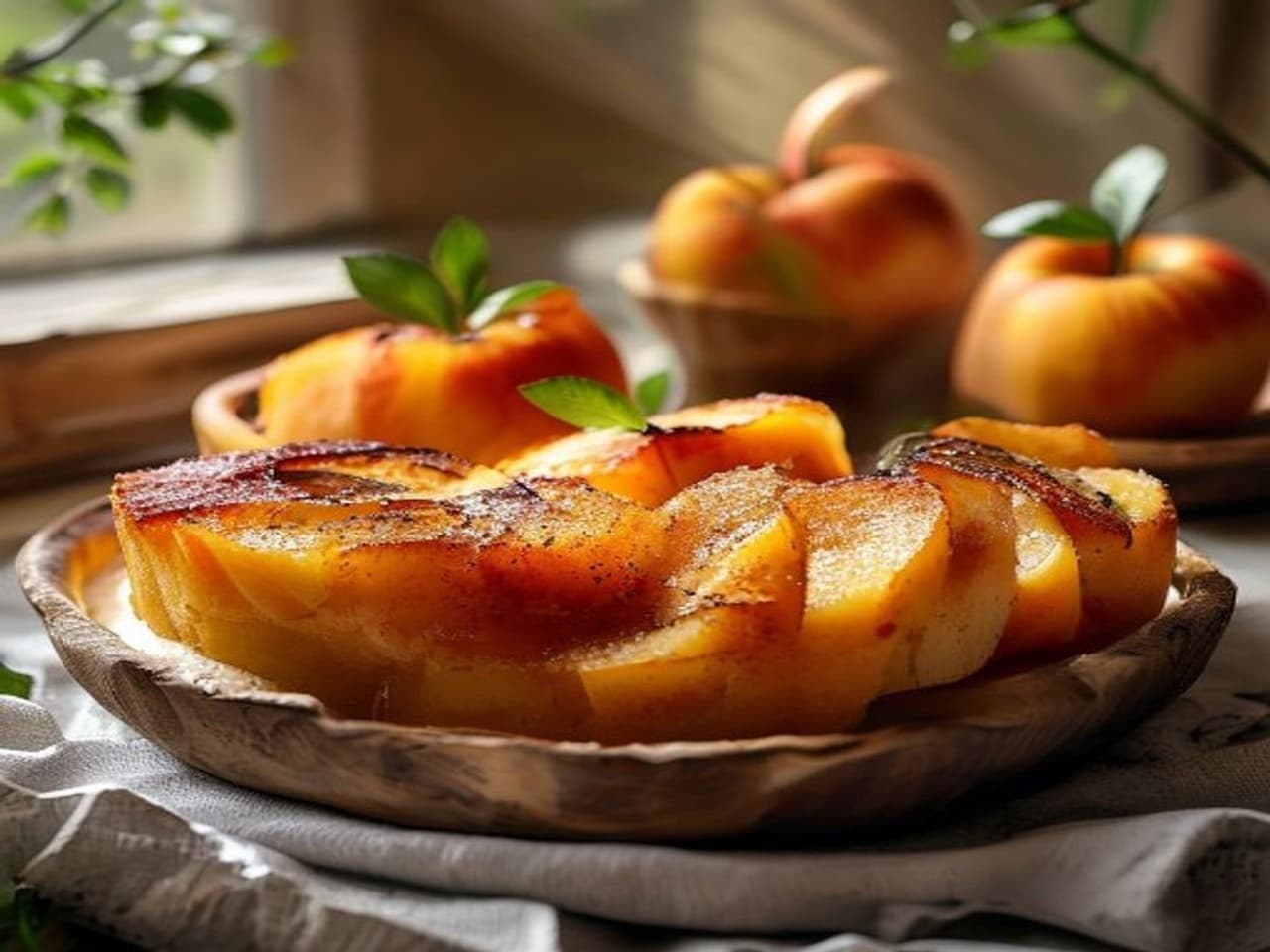 Receta de Receta de pastel de manzana preparada paso a paso — fotografía editorial de RecetaDolce